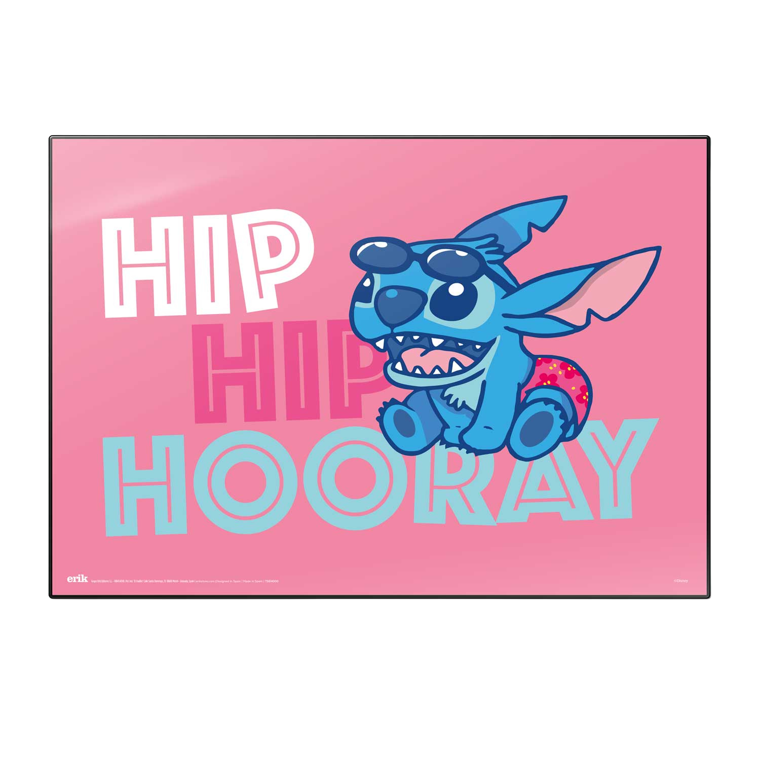 Stitch - Hip Hip Hooray - Tapis de bureau – Geek Girl's Corner